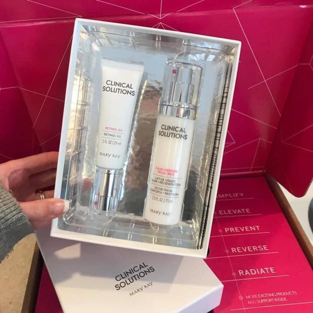 New in box Mary Kay Clinical Solutions set!